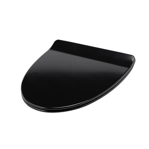 Wc-sits Bello slim svart Cera