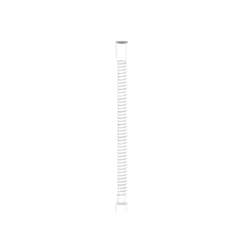 Duschslang anti-twist mattvit 1,75 cm