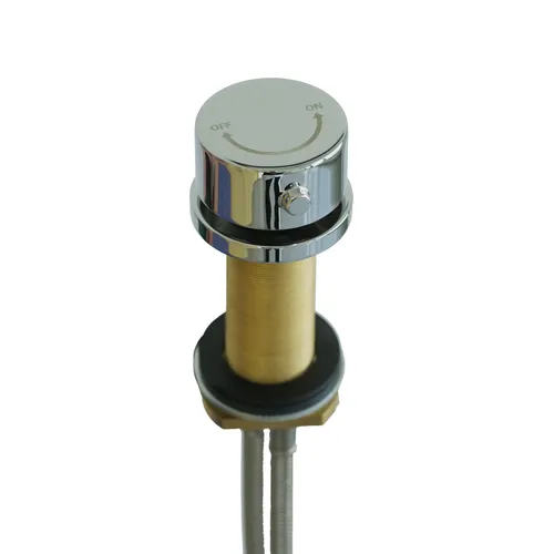 Disk- och tvättmaskinsavstängning krom 10mm / r15