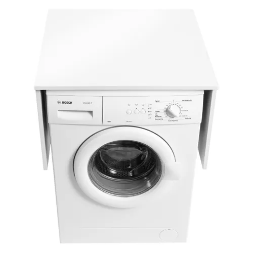 Tvättmaskinsmöbel Ariella låg vit