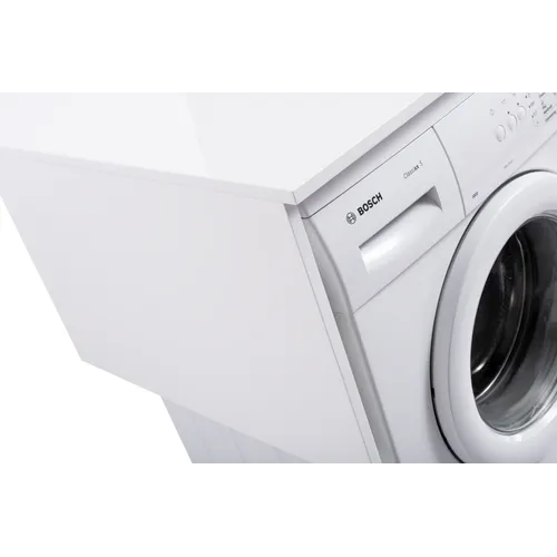 Tvättmaskinsmöbel Ariella låg mattvit