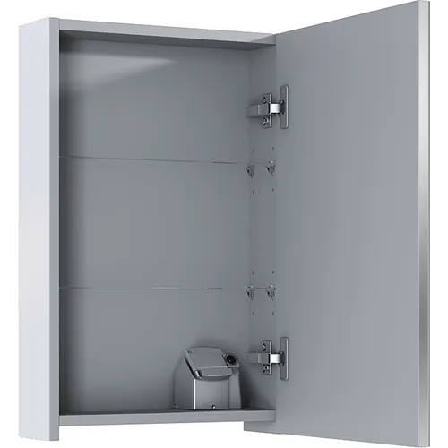 Spegelskåp / badrumsskåp Ariella bas 45 cm vit med eluttag