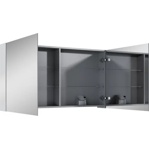 Spegelskåp / badrumsskåp Ariella 120 grå matt