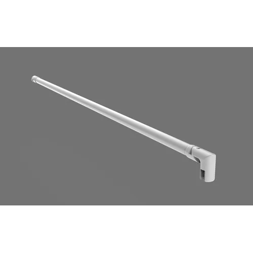 Väggstag fast vägg Lusso vit