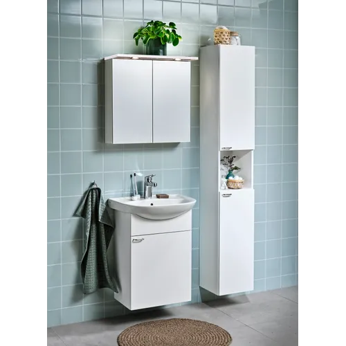 Belysningsramp Basic 4 lampor 60 cm kompaktlaminat