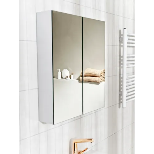 Spegelskåp / badrumsskåp Ariella 60 cm matt vit