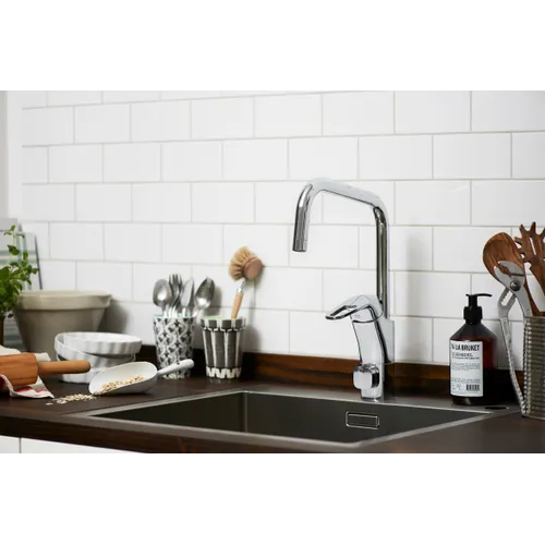 Köksblandare Siljan 1-grepp diskmaskinsavstängning jpip krom