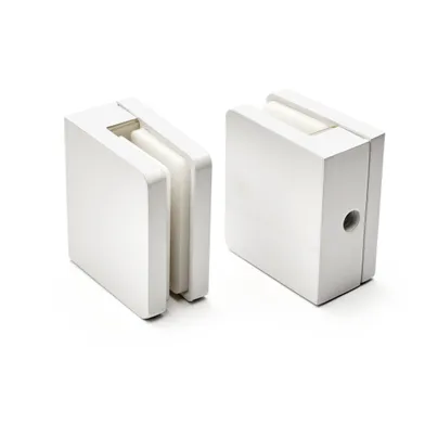 Väggfäste Luxor par vit 50x45x40 mm