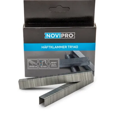 Bredtrådsklammer TR140 10 mm, 5000 st/frp