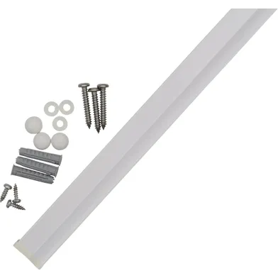 Profil badkarsvägg Primeo krom