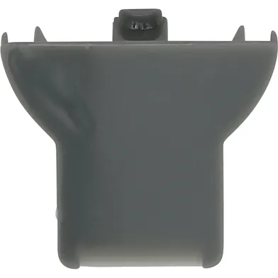 Ändlock badkarsvägg krom