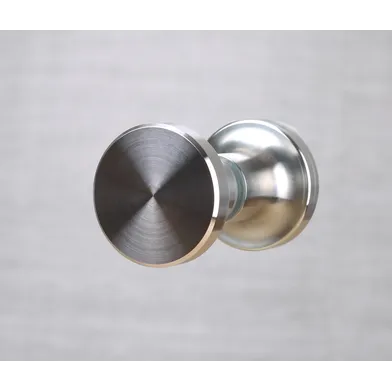 Knopp rund Lusso rostfritt stål