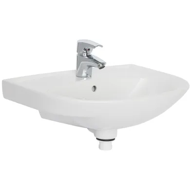 Tvättställspaket med Vippventil Oras Saga blyfri, 48 cm