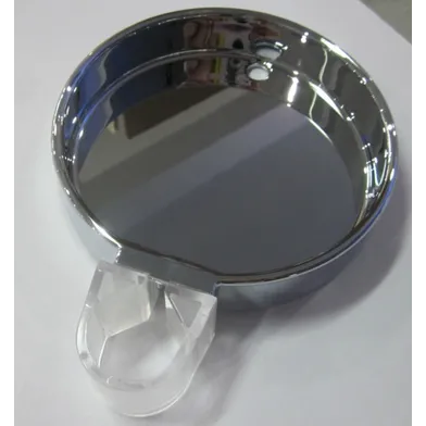 Tvålkopp förkromad plast 25 mm