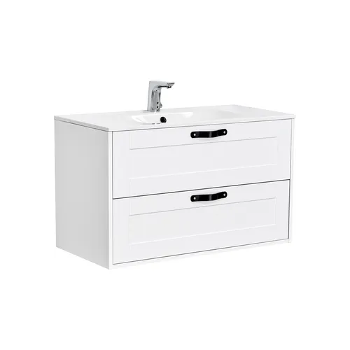 Handtag c6 svart läder 1-pack