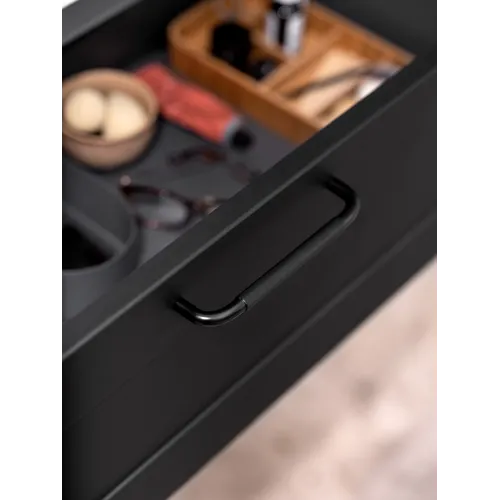 Handtag Ariella h1, svart matt