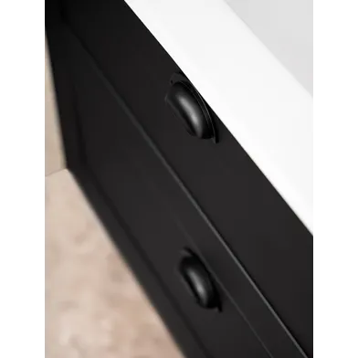 Handtag Ariella h2, svart matt