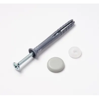 Fästskruv vit möbler