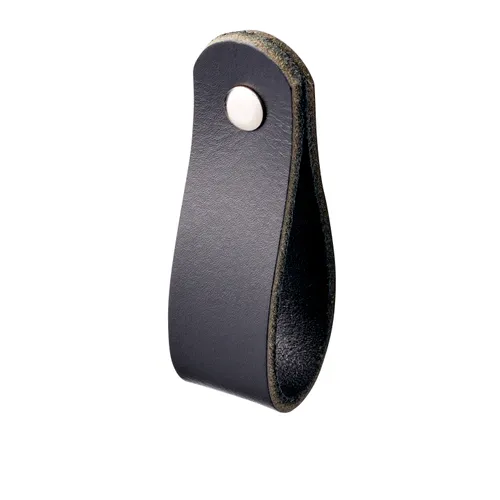 Handtag c6 svart läder 1-pack