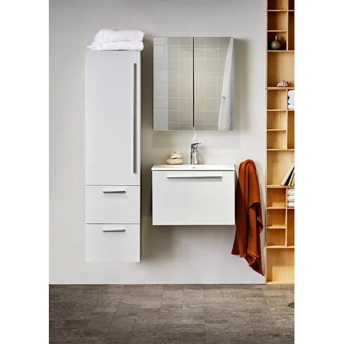 Handtag 3 högskåp krom 3-pack