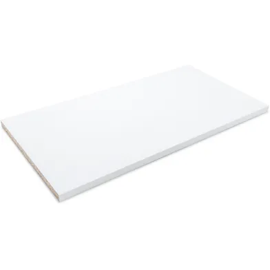 Hylla Isella kommod med luckor, vit högblank,