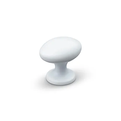 Knopp Ariella k1, vit matt