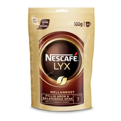 Nescafe lyx mellanrost 100g