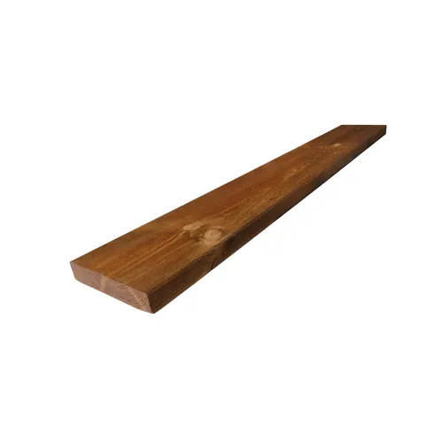 Trall 28x120 Concise Brun 4800 mm, Slät