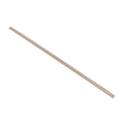 Avslutningslist Ek 16x42x2780, Beige filt, Obehandlad