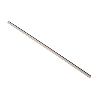 Avslutningslist Ek 16x42x2780, Svart filt, Vit