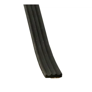 Kronlist EPDM 2x8 mm, Svart, 225 m