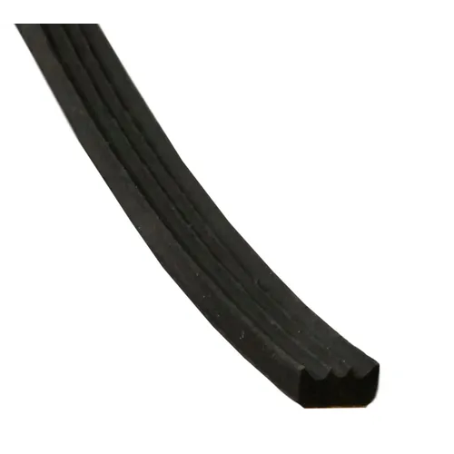 Kronlist EPDM 5x10 mm, Svart, 100 m