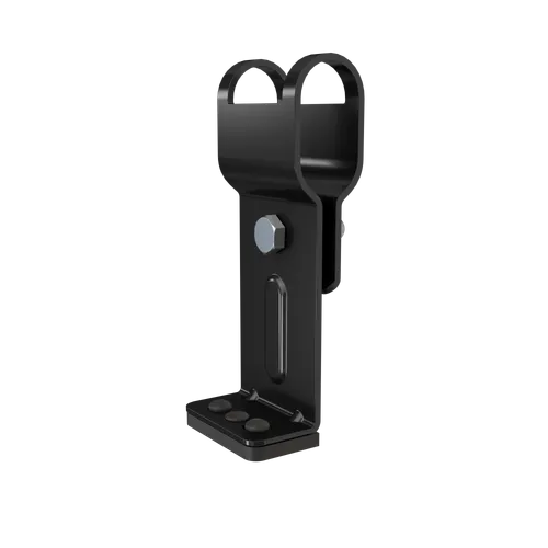 Fäste t. takstege Svart - För plana tak