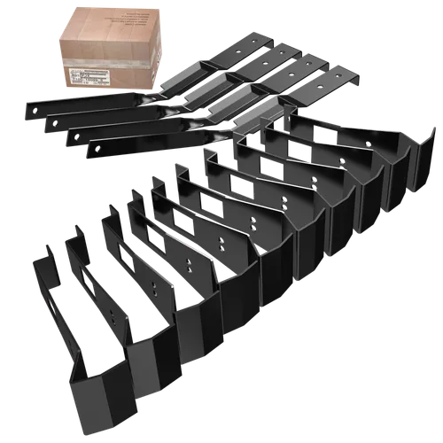 Fäste t. takstege Svart - För takpannor