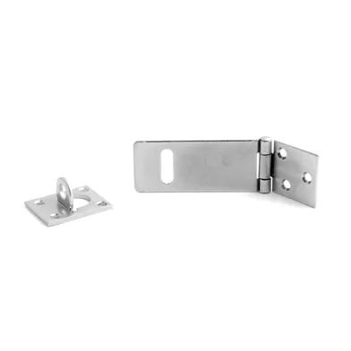 Ledhasp m. vertikal ögla Max 9 mm bygel, 90 mm, FZB
