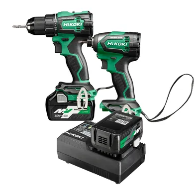 Verktygspaket Borr- och Slagskruvdragare KC18DE 2x5.0 Ah, Systainer