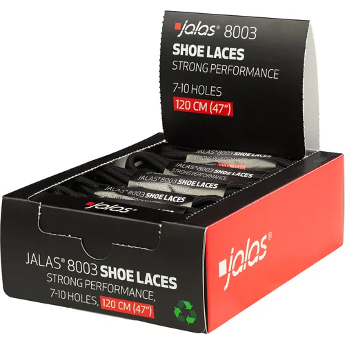 Skosnöre 8003 90 cm, Svart