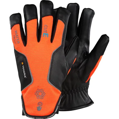 Skärskyddshandske 7799 Fodrad läder/spandex Strl. 12
