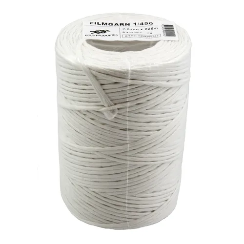 Emballagegarn polypropylen vit Ø 2,2 mm, 225 m