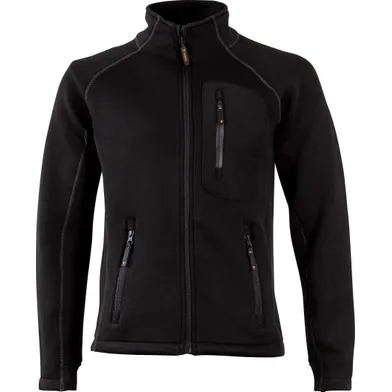Fleecejacka Performance Air L, svart
