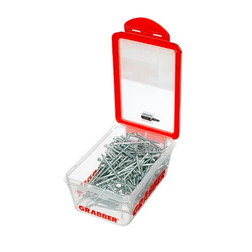 Listskruv m. borrspets & stödgänga Trä/Stål 3,3x48 mm, FZB, 200 st/frp