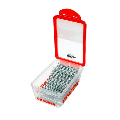 Listskruv m. borrspets & stödgänga Trä/Stål 3,3x62 mm, FZB, 200 st/frp