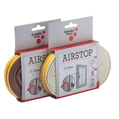 P-list självhäftande AIRSTOP, Vit