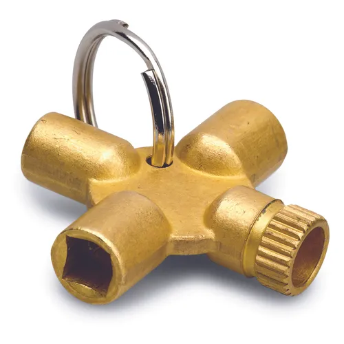 Luftningsnyckel kombi 4-vägs