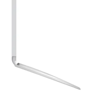 Utkastare Mr Flowout 90/125 mm Vit