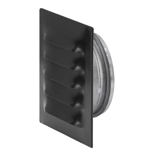 Galler med stos, Metall Ø 80 mm, Svart, 165x165 mm