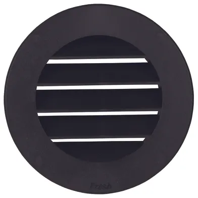 Ventilgaller plast Ø 98/140 mm, Stos, Svart