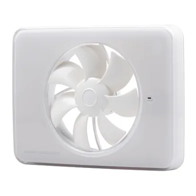 Badrumsfläkt Intellivent S Vit