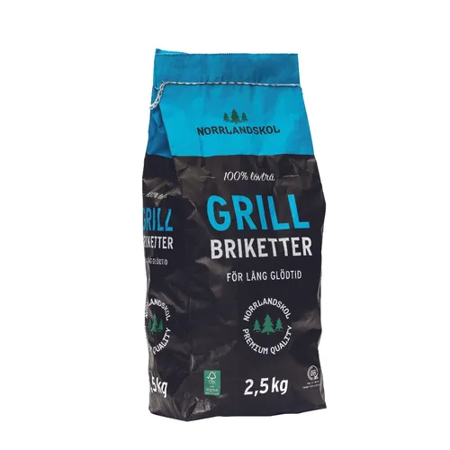 Grillbriketter 2,5 kg