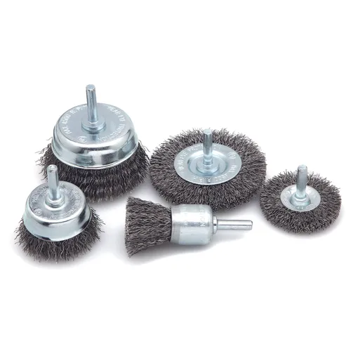Stålborstar set 5 delar